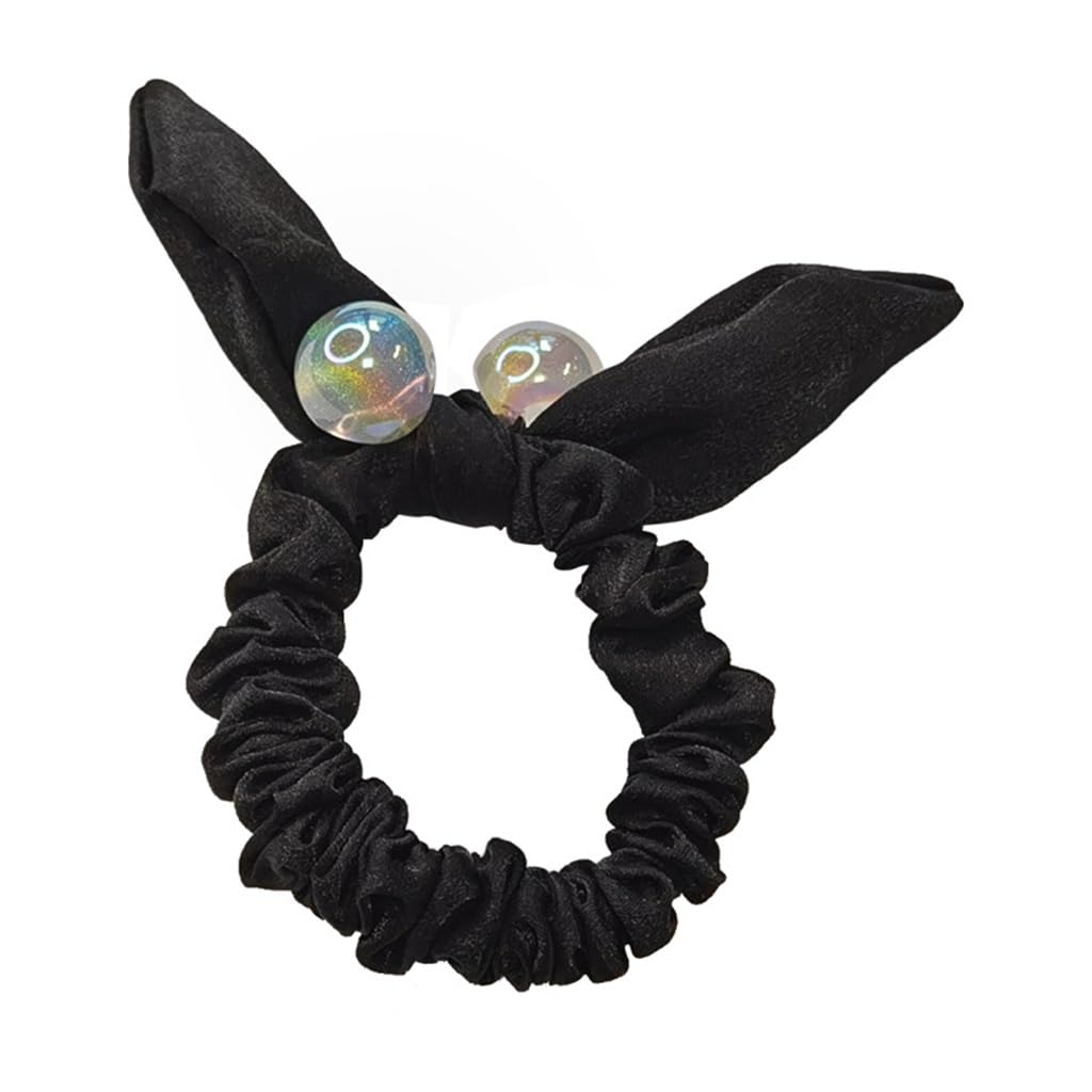 Bande en caoutchouc JFDBGU élastique pour nœud de cheveux et chignon femme