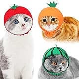 Material confiable: estos sombreros para gatos están hechos de material no tejido de calidad; Son seguros y no tienen mal olor, seguros para que los usen sus mascotas, y el peso ligero no ejercerá mucha presión sobre sus cabezas