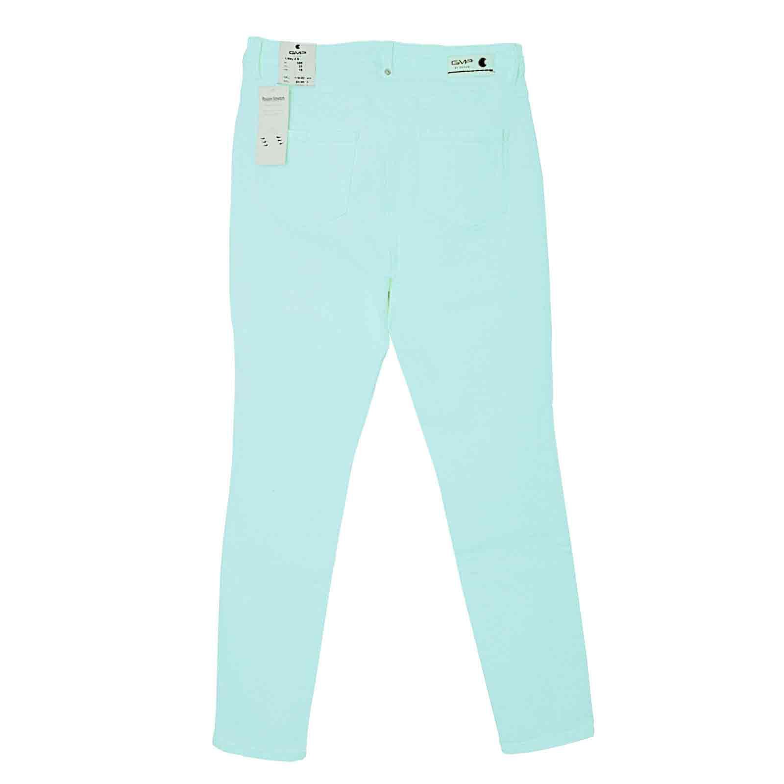 Gerke GMP by 585-72 - Pantaloni Lissy azzurro a 5 tasche, Blu, 22