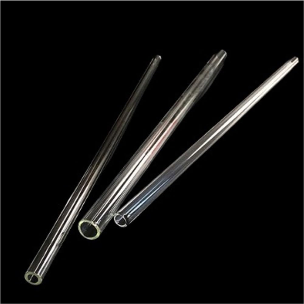 3 Piezas Tubos Vidrio Industriales Borosilicato 36Mm | Tubo de vidrio transparente, longitud 200mm/250mm/300mm(36x2x750mm)