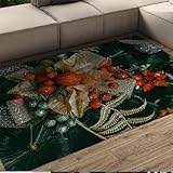 【Tapis antidérapant sécuritaire】 : Nos tapis sont doux au toucher, chauds et respectueux de la peau. Peut être placé sans problème sous les meubles et ne bloque pas les portes. Ce tapis durable est résistant aux éclaboussures et aux taches. Le dessous du tapis est en latex TPR de haute qualité et antidérapant, résistant à l'usure, pour protéger les sols et ne cache pas la poussière.