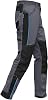 WORK IDEA Men's Stretch Work Trousers with Multiple Pockets and Tool Pockets