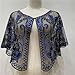 Eye Catching Sequined Capes Fashion Lace Short Shawl Dress Outerwear Shawl for Parties and Casual Wear Stylish Women's Capes