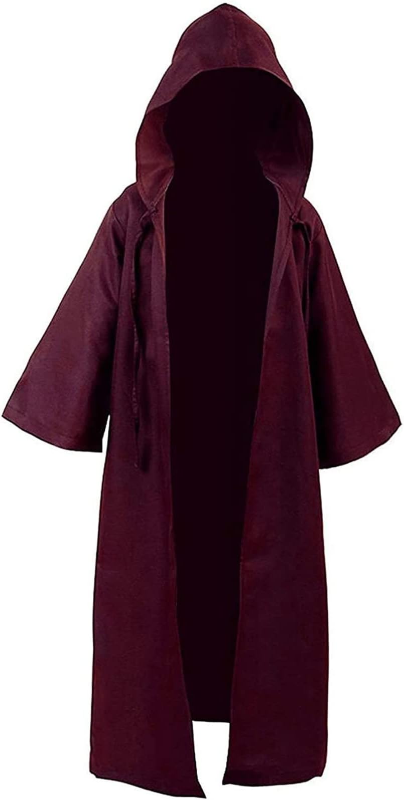 KGIHPCMen Hooded Robe Cloak Knight Fancy Cool Cosplay Costume Halloween Masquerade Costume Cape
