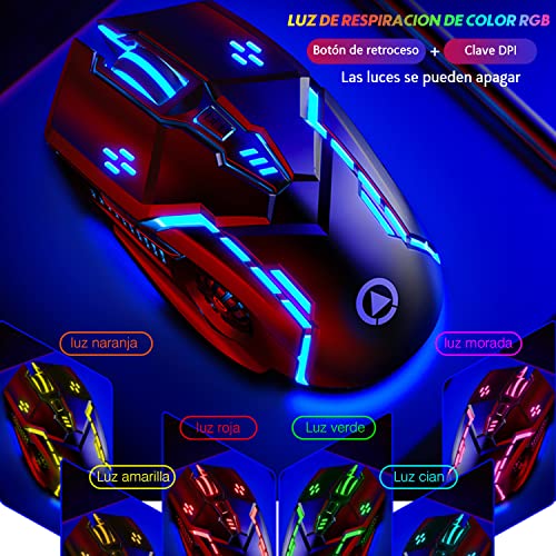 Mouse De Computadora, Video On Demand raton mouse Marca Yabely (3)