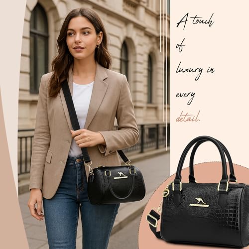 Image of Storite Women Handbag | PU Leather Top Handle Sling Bag | Stylish Crossbody Shoulder Purse for Ladies & Girls | Fashion Handbag for Office, Shopping & Travel