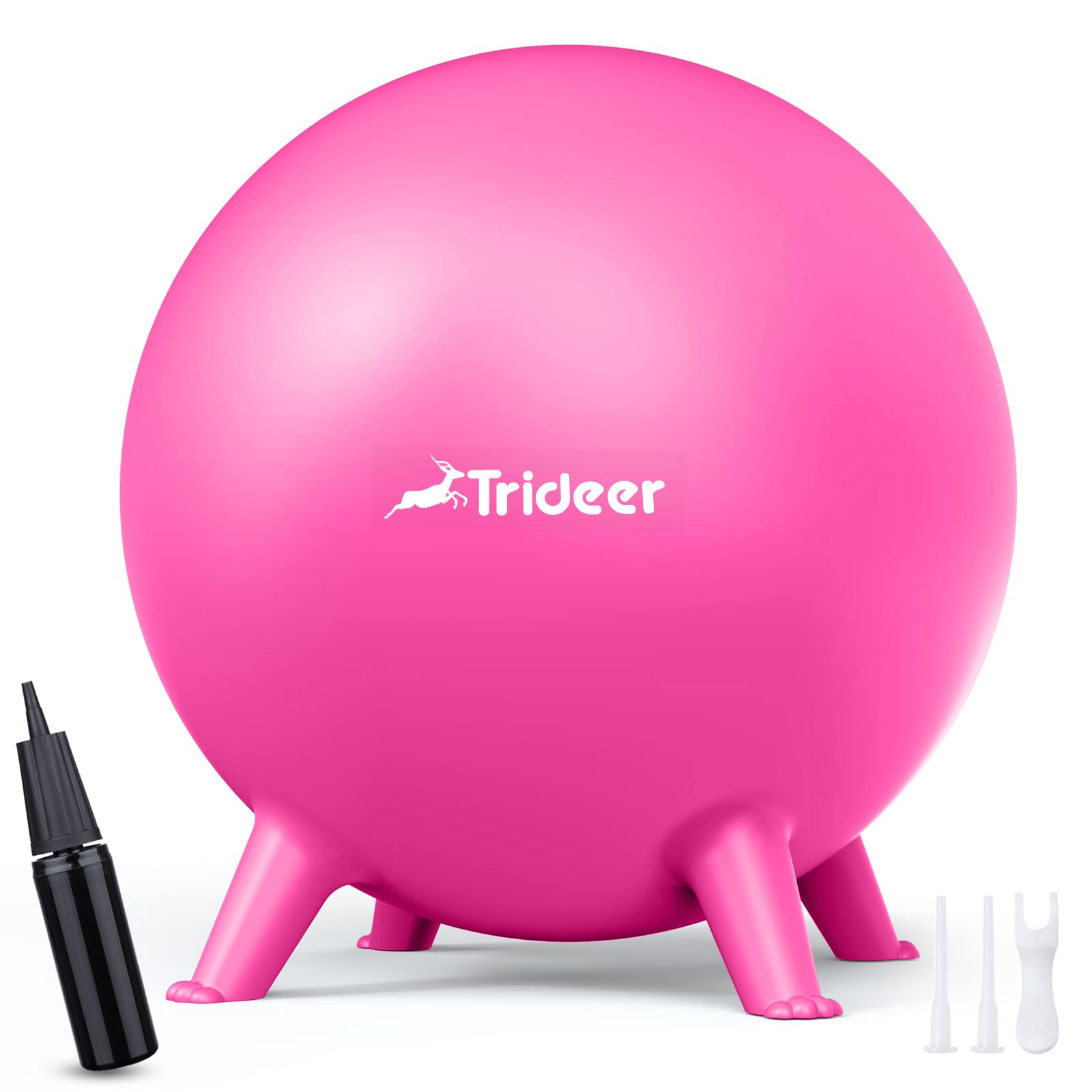Trideer Flexible Seating for Classroom Elementary, Yoga Ball Chairs for Kids, Wobble Chair of School Supplies for Sensory Kids, Student Desk Chairs for Homeschool