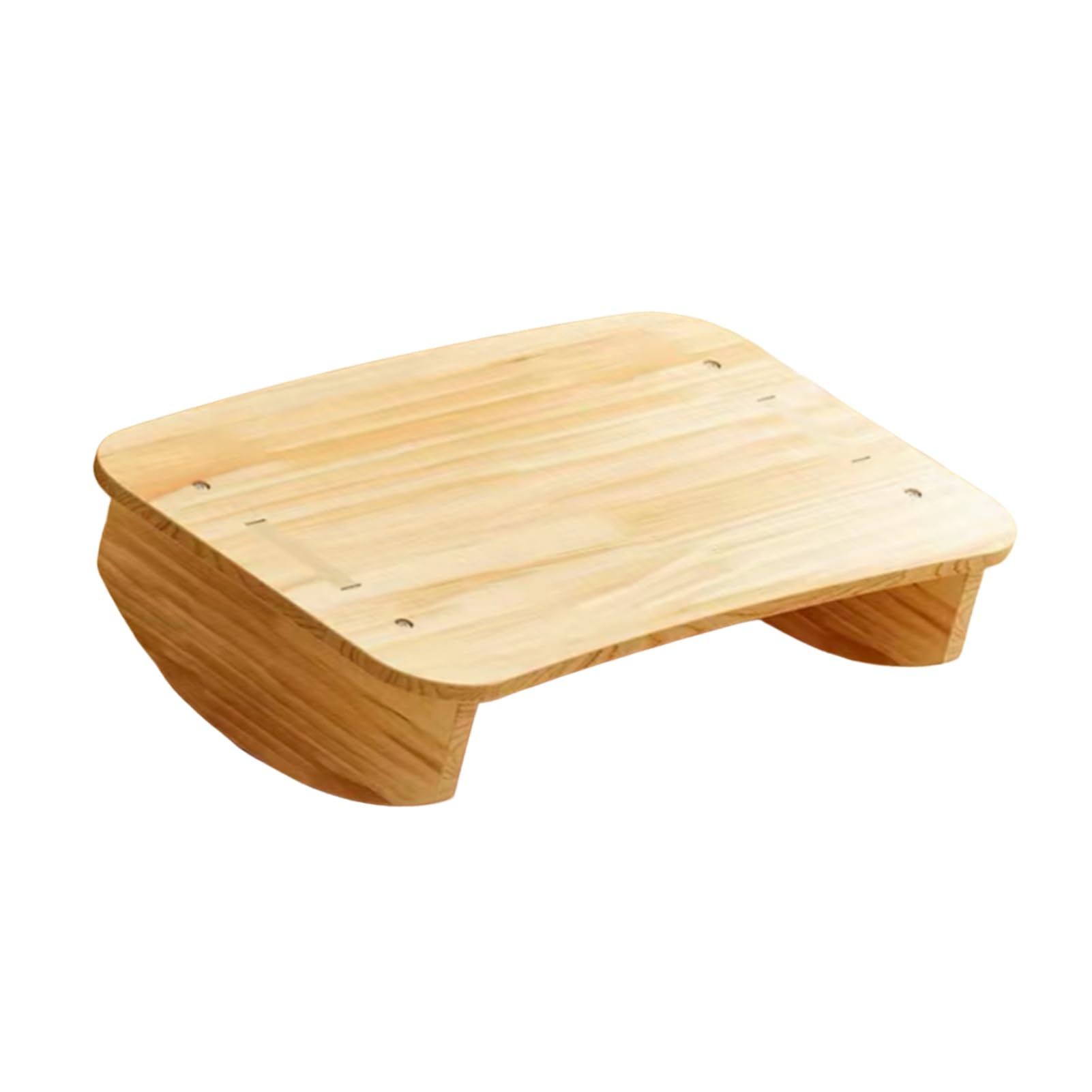 Reposapiés De Madera Mecedora 180°,Taburete Ergonómico For Pies For Debajo Los Escritorios Oficina,Aliviar El Dolor Del Escritorio,Carga Máxima 150 Kg For Mejorar(35x24x10cm)