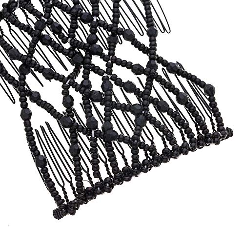 LOVEF Fashion Trend Peines Dobles Mágicos Negro y Blanco miniatura 6