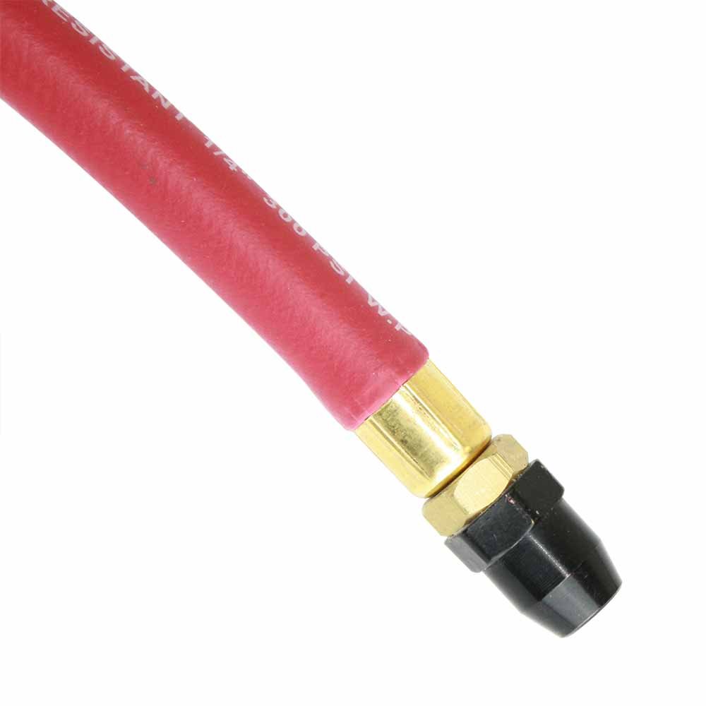 Interstate Pneumatics TW146 Rubber Hose Whipend with Straight-in Tapered Chuck