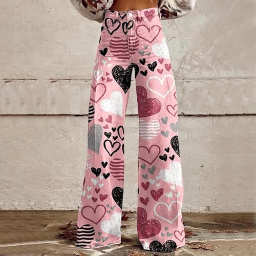 Pantalon d'été de qualité supérieure pour femme rose XL