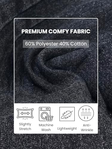 Image of GRECIILOOKS Men Jeans || Baggy Fit Jean's for Man || Loose Fit High Rise Denim || Stretchable Casual Wear Jean,s || Dance Rap Rapping Style Pant for Men || Denim Cotton Jeans