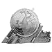 fascinations Metal Earth ICONX Game of Thrones Targaryen Sigil 3D Metal Model Kit