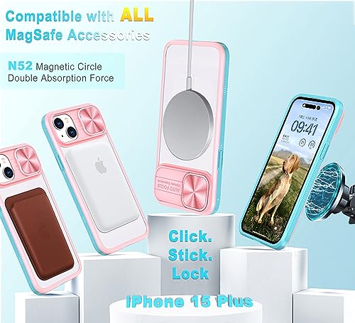Coque iPhone 15 Plus transparente antichoc et compatible MagSafe - 3