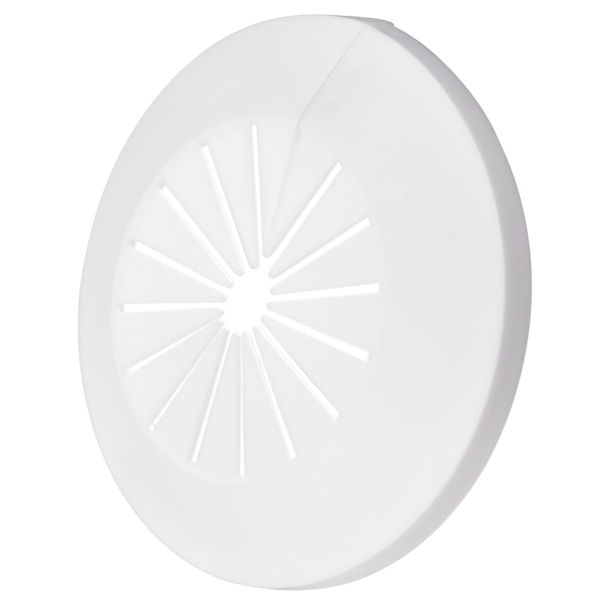 TOP-VIGOR 8pcs 30mm-50mm Pipe Cover Decoration, PP Plastic Escutcheon Pipe Collar for Water Pipe Drain Line