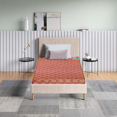 Image of Interio by Godrej Vurv Single Bed Foam Mattress (78 x 36 x 4 Inches), 1-Year Warranty, PU Foam