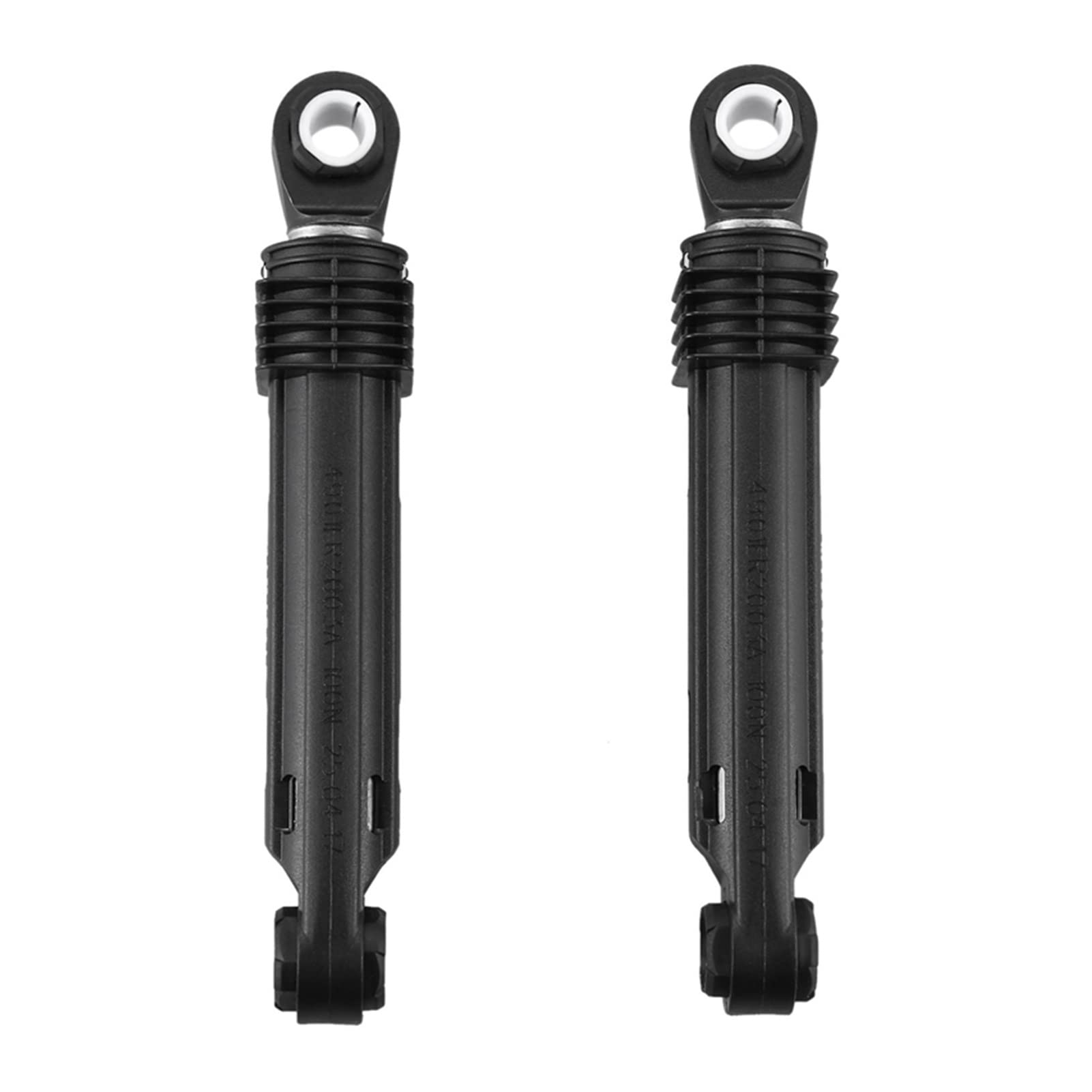 YANGQI yaoqijie 4 PC 100N Compatible con LG Lavadora Amortiguador Amortiguador arandela Frente Carga Parte Negro plástico Conchas electrodomésticos Accesorios Lasting