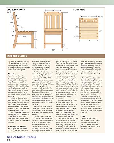 Yard and Garden Furniture, 2nd Edition: Plans and Step-by-Step Instructions to Create 20 Useful Outdoor Projects (Creative Homeowner) DIY Benches, Rockers, Porch Swings, Adirondack Chairs, and More - Image 8