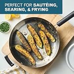 Farberware TrueCook Stainless Steel Frying Pan, 12-Inch, Silver - Image 7