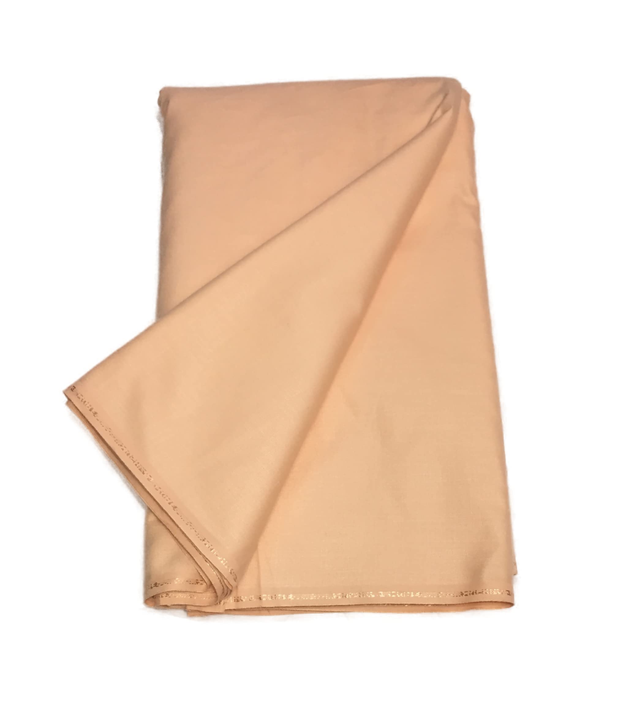 bkrkj Men's Cotton Unstitched Plain Kurta Pyjama Fabric- 5 m (Ethnic,pathani suit,shirt,khadi,summer wear,formal,casual,Peach, Orange,Free Size)-picture-43