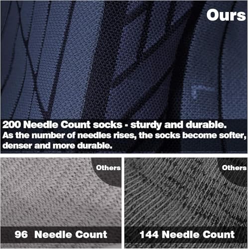 Image of HEELIUM Bamboo Athletic Socks for Men & Women | 3X Tougher & Durable, Ultra Soft & Blister Resistant | Perfect for Gym, Sports & Long Distance Running