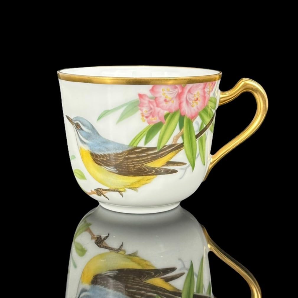 大倉陶園　鳥　金彩　皿　2枚 大倉陶園 【大倉陶園直営店】 The Okura 花鳥苑 カップ