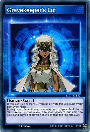 Yu-Gi-Oh! - Lote de Gravekeeper's - SS01-ENBS2 - Común - 1ª Edición - Barajas de Duelo Velocidad - Destiny Masters disponible en Yaxa Guatemala
