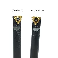 Vista 4 de 5/8 "SNR0013M16 SNL0013M16 Soporte de herramienta de torneado de barra de perforación de roscado externo/interno con 10 piezas externas/internas