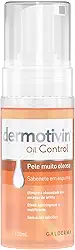Dermotivin Espuma De Limpeza Facial Pele Oleosa Oil Control 130ml