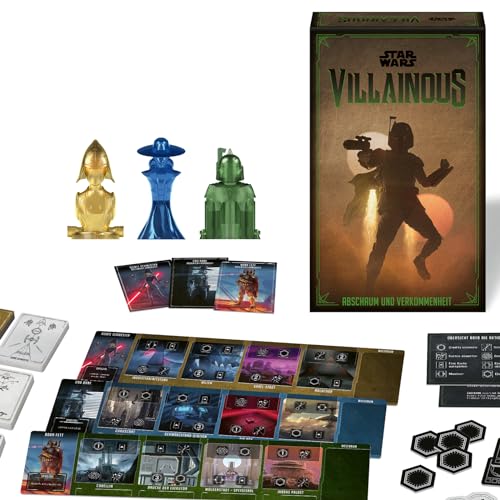 Ravensburger 22683 - Star Wars Villainous - Abschaum & Verkommenheit, deutsche Ausgabe der 1. Erweiterung des Strategiespiels ab 10 Jahren für 2-4 Spieler