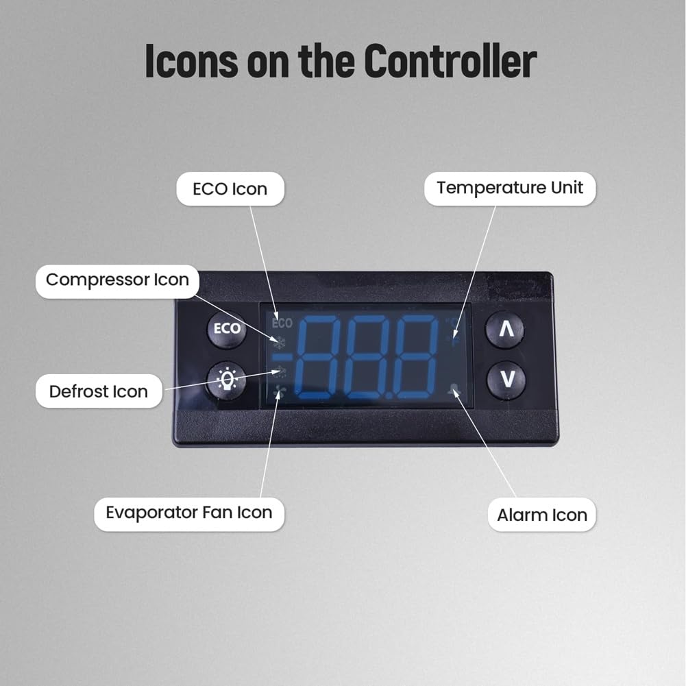 Temperaturcontroller -Kit ERC112C, Elektronischer Sensor Zur Verstärkten Kühlung für 080G3491