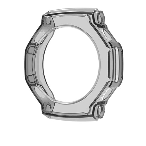 [koolriver] For Amazfit T-Rex 3 Pro 48mm P[X Jo[ NA یP[X/Jo[ TPU \tgP[X A}YtBbg T-bNX3 v(NAubN)