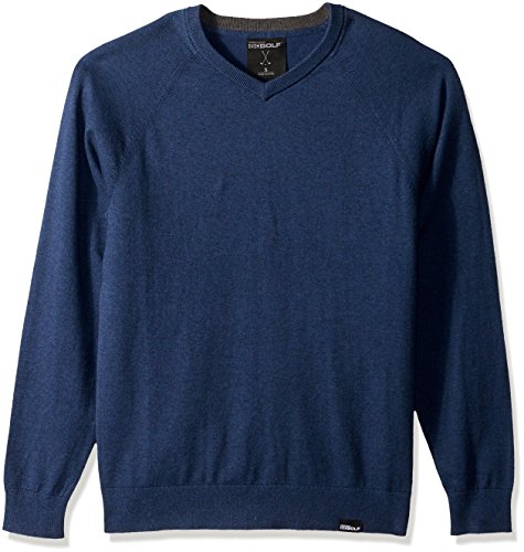 Skechers Men's Fairway Long Sleeve V Neck Cottom Cashmere Sweater Vest