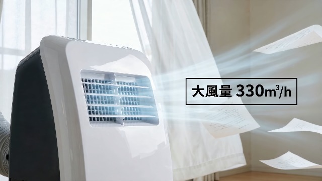 Amazon | iOCHOW スポットクーラー 移動式エアコン 工事不要 冷房:2.2