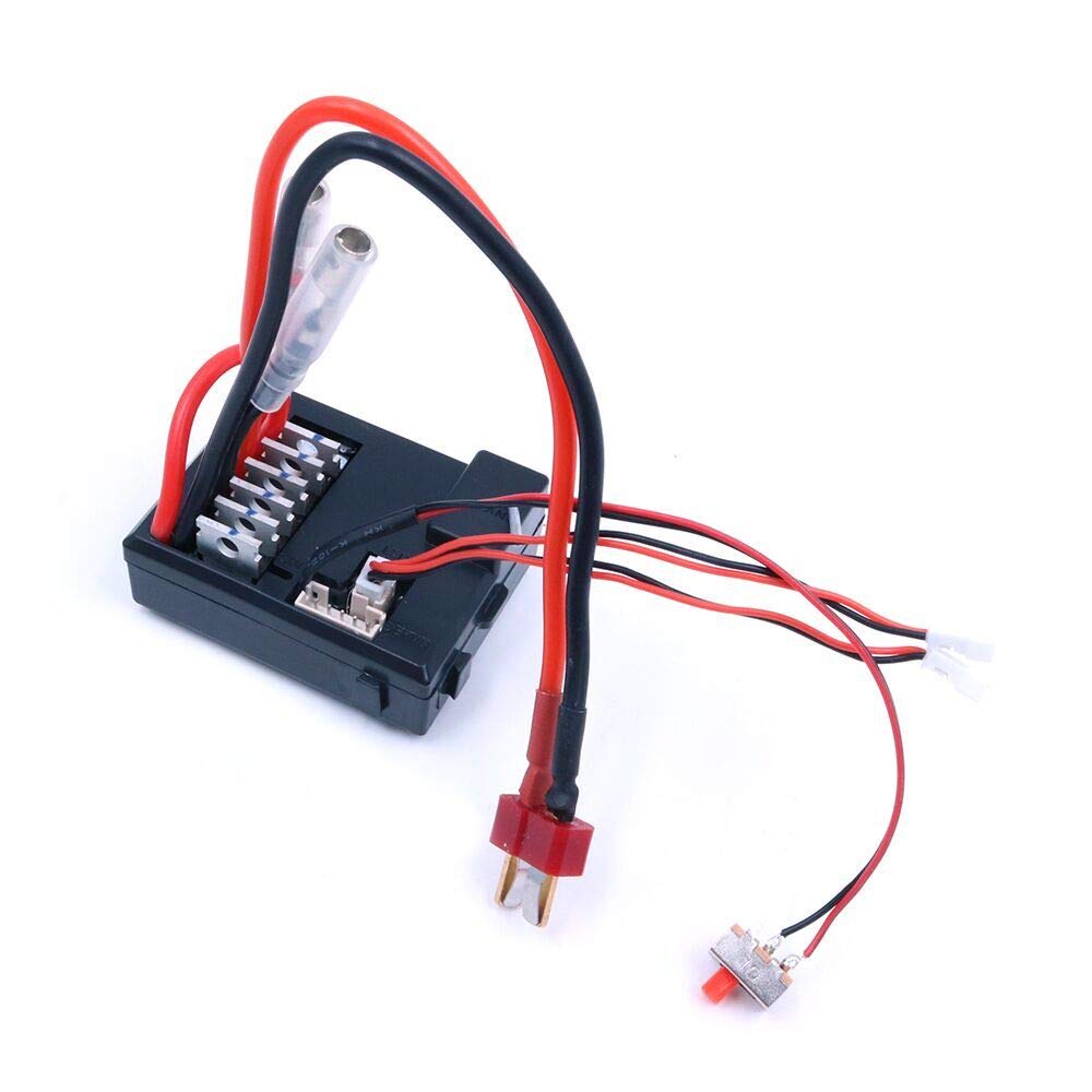 DollaTek WLtoys 1/12 RC voiture pièces de rechange télécommande 12428-0343 V2 2.4G contr?leur avec 3 en 1 RC voiture récepteur pièces de rechange accessoire