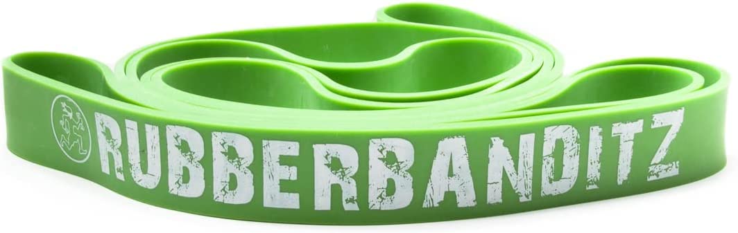 RubberBanditz Athlete Training Running Bands - Great for Agility, Mobility, Jumping, Plyometrics, Power Fitness, Speed Band Training Workouts - Choose from 2 Sizes of Exercise Resistance Sprint Bands