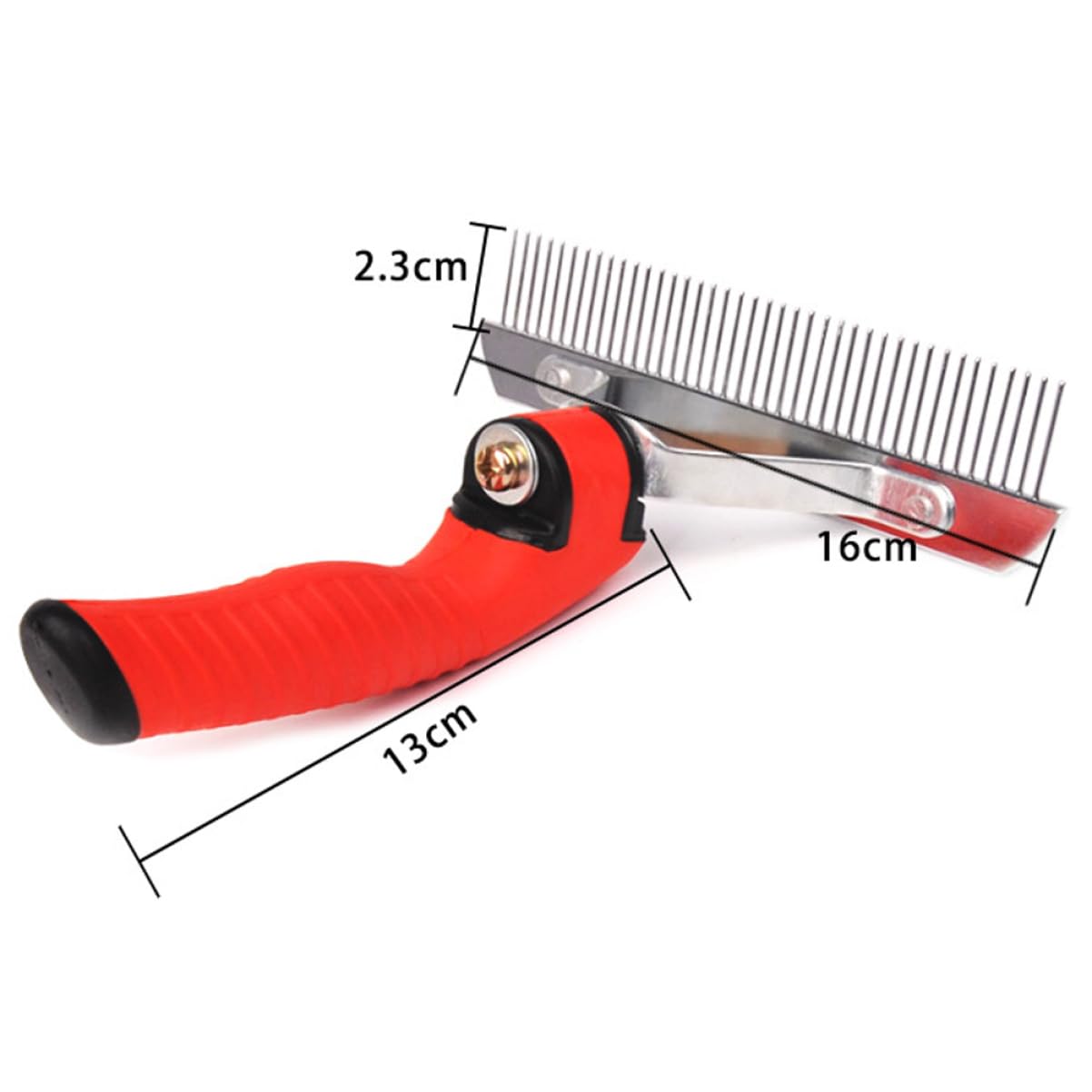 HAPINARY Dog Grooming Brush Brush for Dogs Cat Hair Remover Pet Comb Single Row Comb