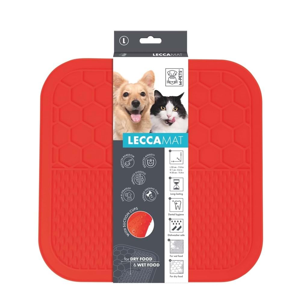 M-PETS LECCA SIVI ÖDÜL MATI KIRMIZI (L)