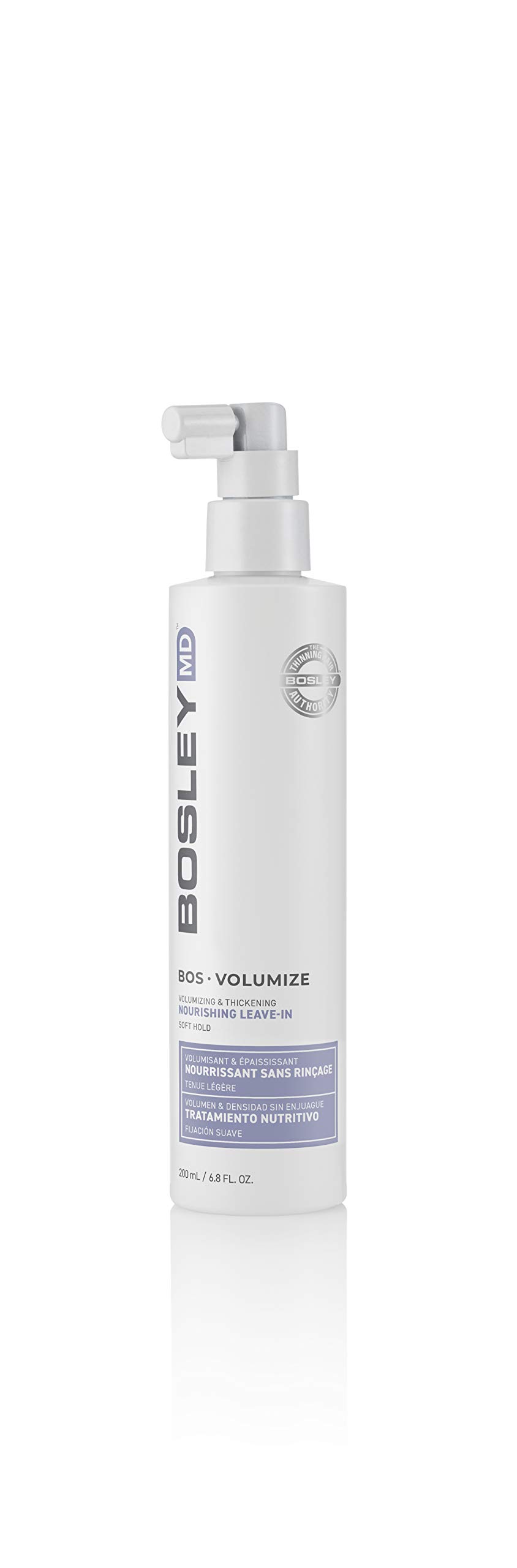 Bosley Volumizing And Thickening Nourishing Leave-In For All Hair Types For Unisex 6.8 Oz Leave-In-Volumizer