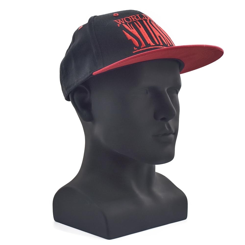 Testa manichino maschile testa professionale manichino per display parrucche cappelli cuffie maschera occhiali da sole gioielli e supporto display Scravat (nero opaco)