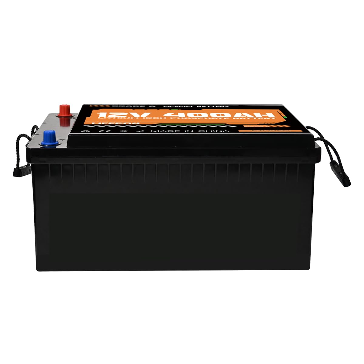 Batteria 12 V 400 Ah - LiFePO4 o Sodio-Ion a scelta, 5120 WH, BMS da 200 A, senza manutenzione, per sistemi solari, camper e fuori rete