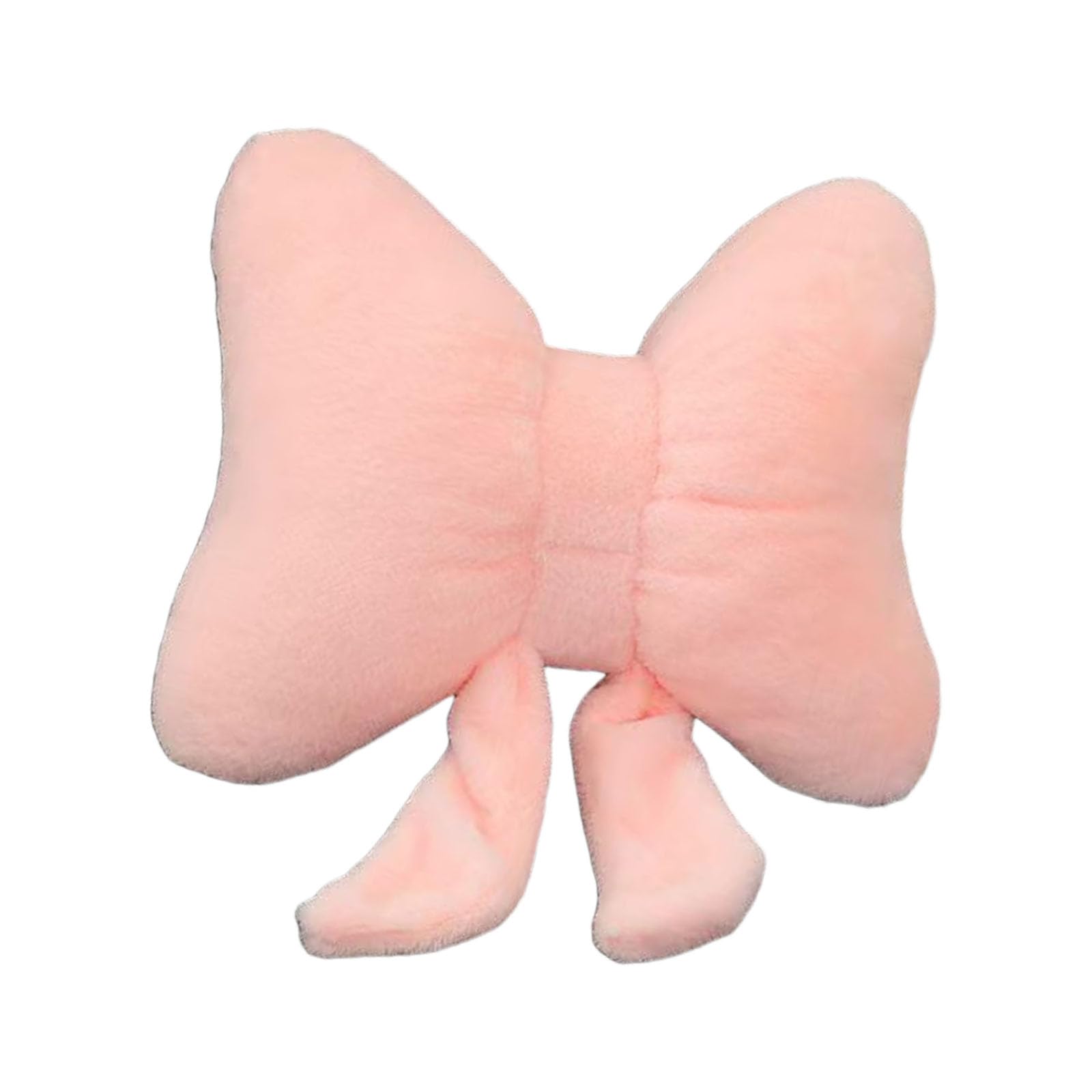 YROHGKPN Modern Bowknot Shape Back Cushion PP Cotton Filled Plush Fabric Throw Pillow for Window Seat Reading Corner Soft Stuffed Pillow