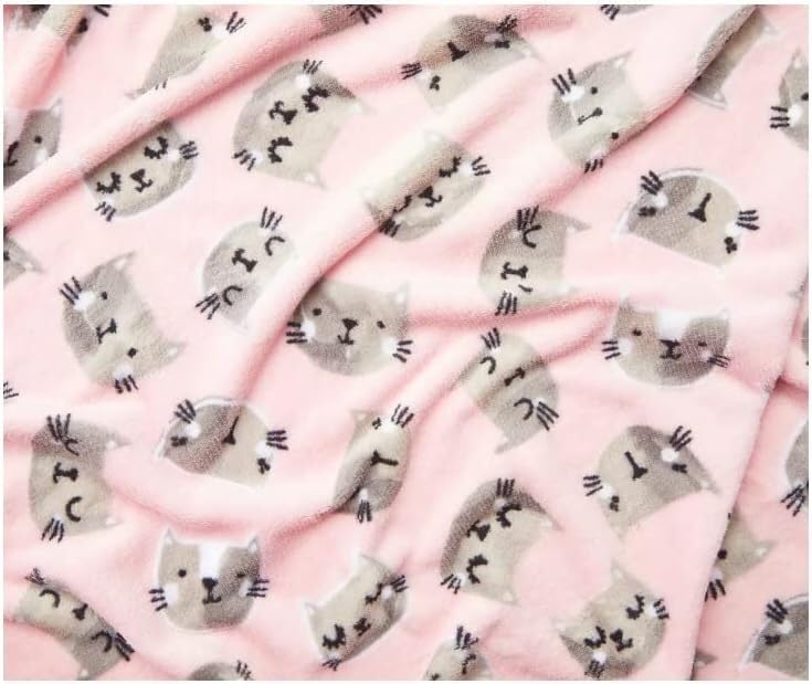 FJJRTWDG Cute Artificial Pet Nest Cute cat Wool Blanket, Artificial pet Blanket, Suitable for Indoor Pets Suitable for Indoor Pets