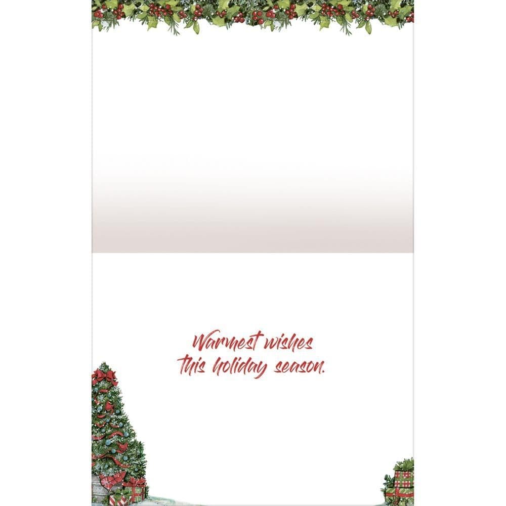 Lang Greenery Greetings 1004886 Weihnachtskarten, in Geschenkbox