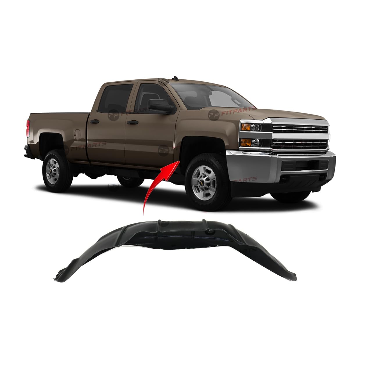 Amazon.com: FitParts Compatible with Front Right Passenger Side  