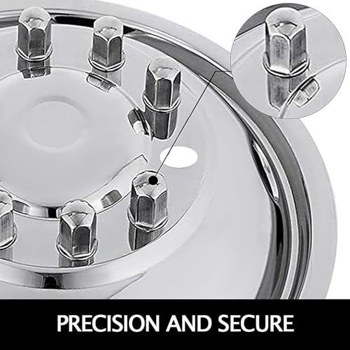 Image of 16 inch Stainless Steel Dually Wheel Simulator for 1999-2004 ford F350 pickup