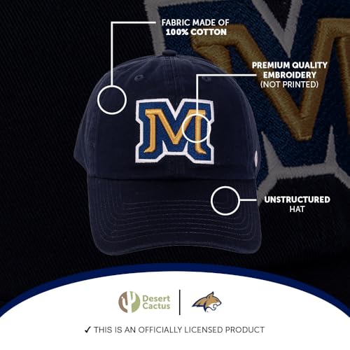 Gorra bordada ajustable estilo basebol azul miniatura 4