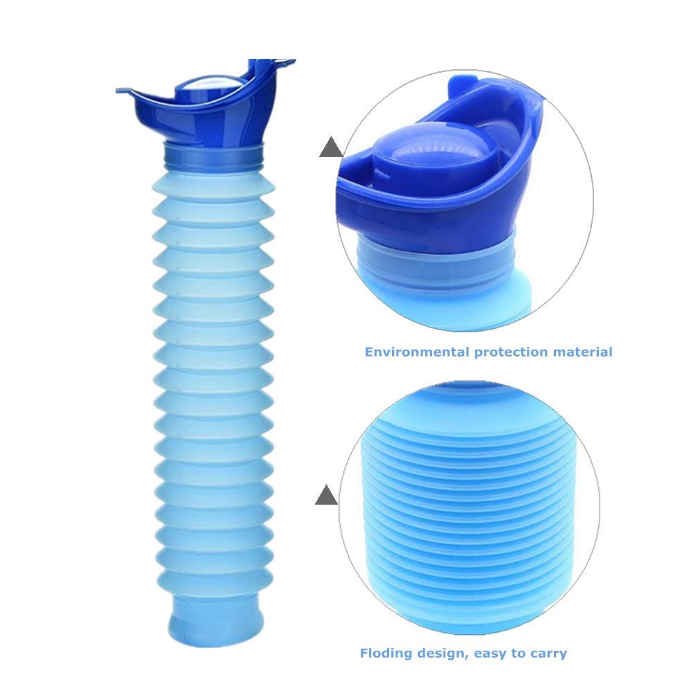 orinatoio, Bottiglia for orinatoio Unisex da 2 Litri con Coperchio a Vite e Tubo Flessibile, a Prova di fuoriuscite for Uomo for urina Portatile Femminile