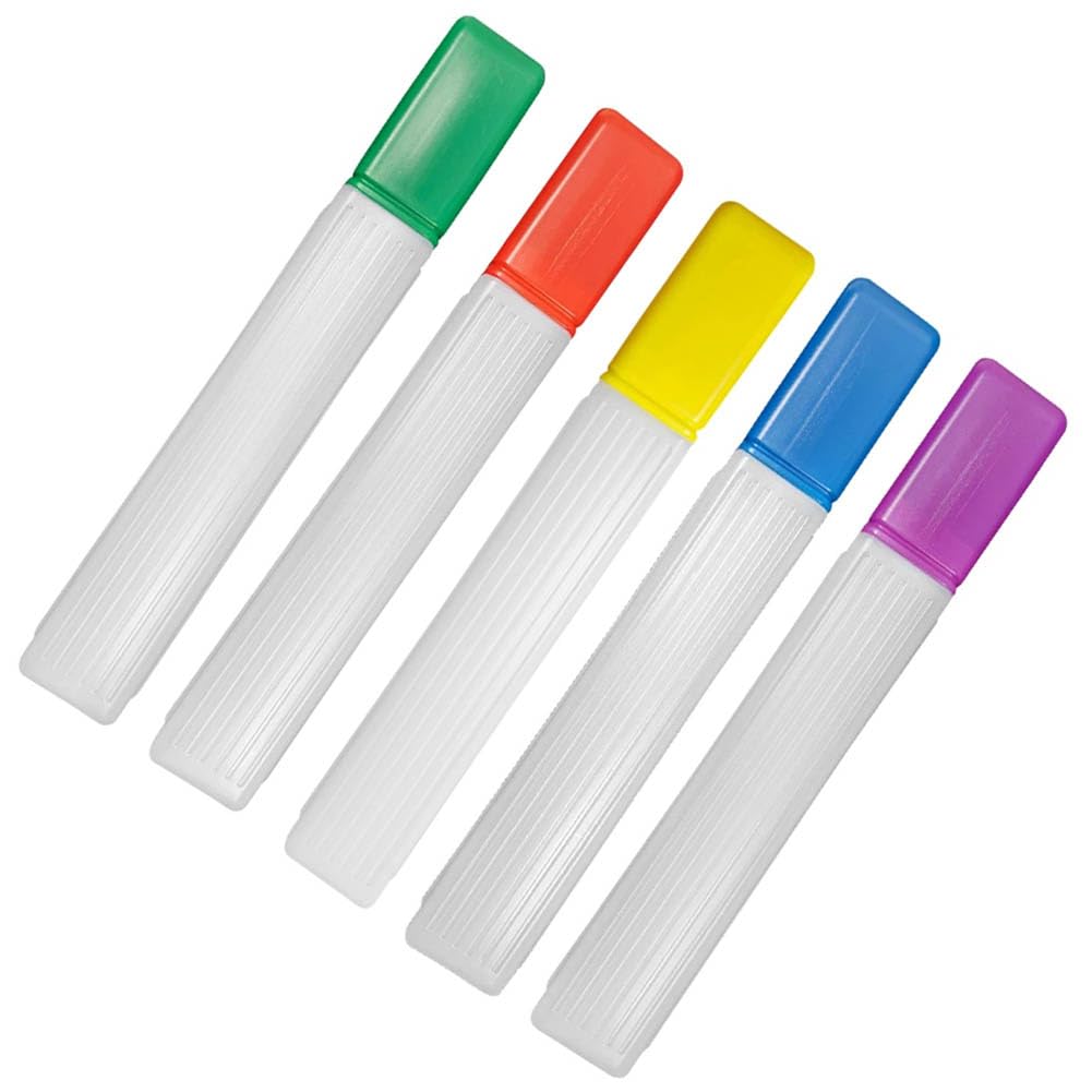 5 Pieces Knitting Needle Storage Box Tube Case Container Plastic Knitting Pins Storage Box Tube Case Container Sewing Needle Pin Storage Box Tube Case Container(Multicolor, 41cm)