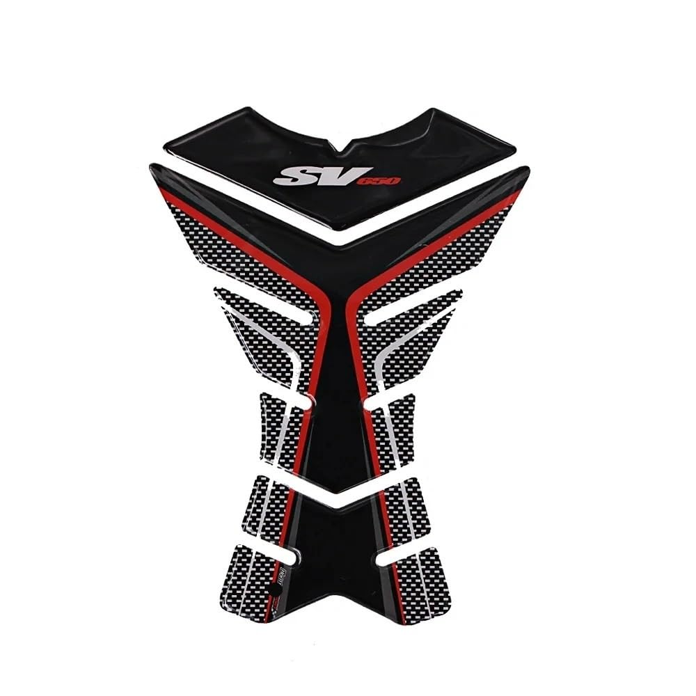 Motorbike Tank Pads for SV650S SV650 SV650X SV 650 Tank Protector Motorcycle Pad Grip Decal Stickers Case Fuel Tank Protector